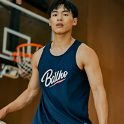 ballho运动上衣篮球背心夏季美式健身篮球坎肩无袖，吸汗速干t恤男