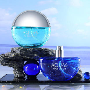 3个装活力海洋水能量海蓝碧蓝男士香水蔚蓝运动男人味持久清新