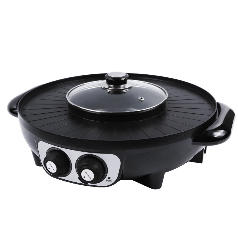 韩式6电烧烤炉家用涮烤火锅 一体锅 不粘电烤盘烧烤 火锅炉|ruв категории кухня/посуда, барбекю/выпечка утварь, барбекю печь/барбекю diy приборов, барбекю - от Buy2taobao.com для оказания профессиональной услуги покупки агента Taobao