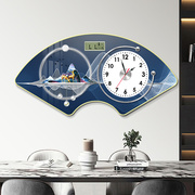 北欧玄关装饰画钟表客厅沙发，背景墙挂画时钟创意，装饰艺术时钟挂墙