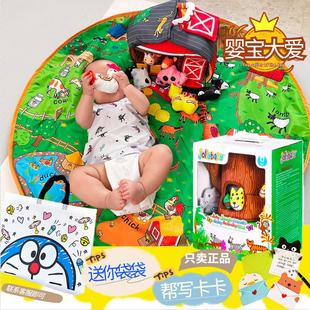 婴儿早教立体布书宝宝游戏毯玩具礼物礼盒新生儿1岁6-18个月3