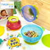 禾果婴儿吸盘碗防摔宝宝餐具便携儿童辅食碗学吃饭硅胶一体式套装