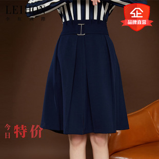 leihon李红国际2021年商场，同款高腰设计腰带雪纺，包臀裙a版半身裙