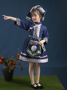 三月三儿童民族服广西云南壮族苗族黎族传统节日演出服
