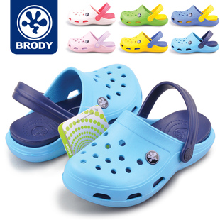  爆款 专柜正品BRODY 小魔笛洞洞鞋 儿童凉鞋 童鞋 沙滩鞋1103