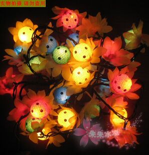  新款/节日装饰彩灯/LED灯串/圣诞彩灯 丝球灯