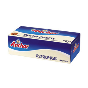  archor 安佳奶油芝士奶油奶酪 忌廉奶酪 cream cheese 1kg原装