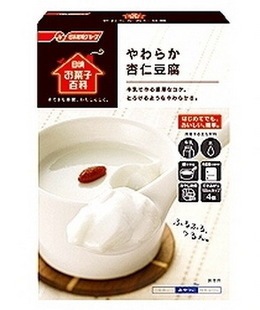  日本原装 NISSIN日清 布丁制作 杏仁豆腐布丁粉60g（4人份）