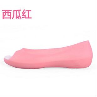  清仓中。。透明沙滩鞋洞洞鞋凉鞋平跟糖果冻鞋鱼嘴女鞋子夏季