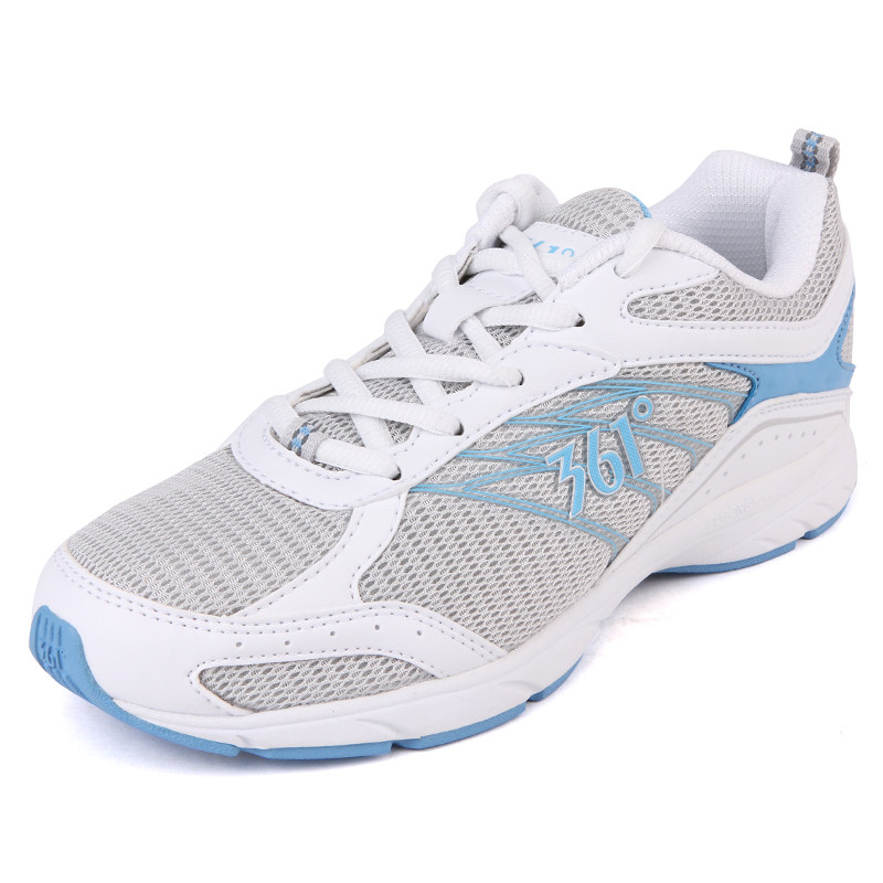 361度正品经典灰蓝色<span class=H>运动</span><span class=H>鞋</span> <span class=H>女士</span>秋夏款超轻时尚网面名牌跑步<span class=H>鞋</span>子