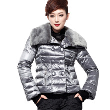 美丽说推荐 十月传奇2011冬装高端毛领90%白鸭绒加<span class=H>大码</span>厚<span class=H>羽绒</span><span class=H>服</span>