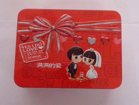 铁盒婚庆用品 喜糖盒 礼品盒2012新款凹凸版 长方罐AF-12168 3D版 铁盒婚庆用品 喜糖盒 礼品盒2012新款凹凸版 长方罐AF-12168 3D版