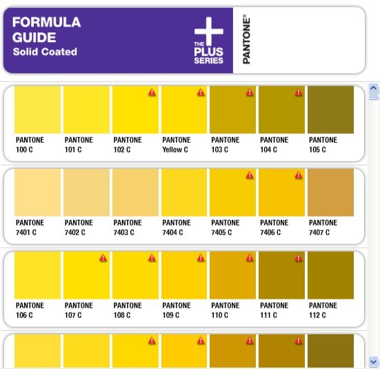 Tcx Pantone Color Chart Free