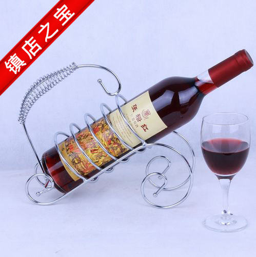 【特价】粗古琴酒架经典款 非不锈钢红酒架 时尚创意 葡萄酒架子