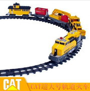 cat托马斯轨道车电动小火车玩具火车工程车套装，益智早教儿童玩具