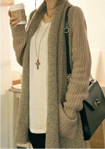 百搭显瘦毛衣开衫外套...