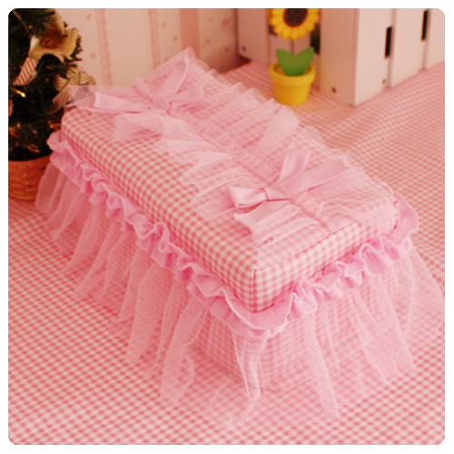 实物拍摄梦幻公主纸巾套...