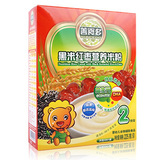 【双冠】善食多黑米红枣营养米粉（6--36个月）DHA+益生元