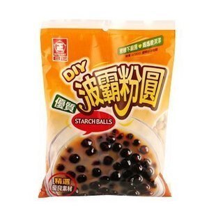  台湾特产零食食品 日正波霸粉圆（200g） 新品上市 珍珠奶茶专用