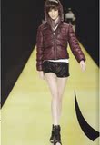 2010冬季爆款 艾莱依专柜正品 女款连帽时尚羽绒服 AFN216