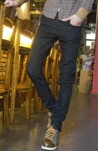 2012 新春新品 男式 修身 休闲小脚牛仔裤 男 裤