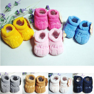  Babysocks春秋款珊瑚绒婴儿鞋步前鞋/地板鞋袜/外贸宝宝鞋/学步鞋