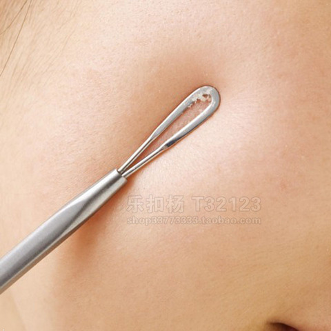 清洁美容工具 包邮日本丽意姿正品双头粉刺棒