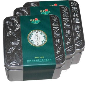  正品盒装神草 山西特色白背三七茶 礼盒 300g 包邮