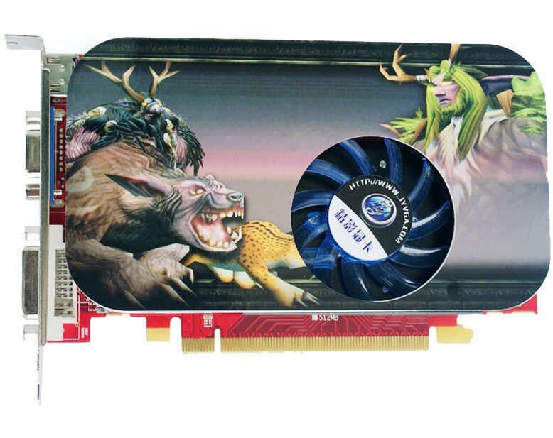 商城正品 精影 HD4670 独显1024M DDR3高频.320管1G正品行货显卡