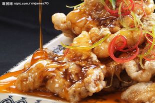  私房菜【中式】 东北风味小吃锅包肉/酸甜口味 500g 包邮