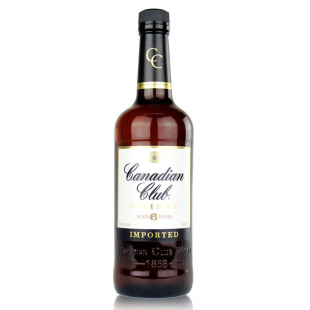  加拿大【Canadian Club】加拿大俱乐部威士忌750ml 40度 正品