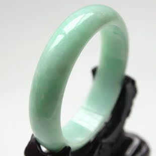  滋水泓玉 翡翠手镯天然A货缅甸玉手镯老坑冰种玉镯子包邮送证书