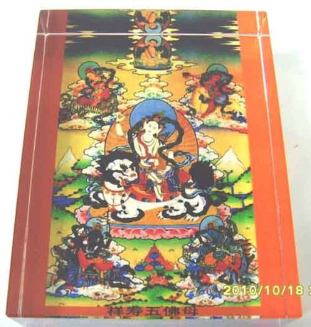 <em>长寿五姊妹</em>、长寿五仙女.祥寿五佛母6*8*2CM