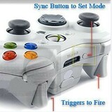 【10连发】xbox360 速射手柄，XBOX360连发手柄 360手柄