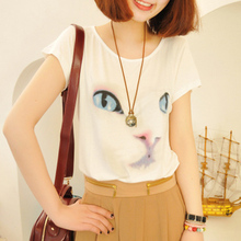 2012最新款神秘波斯猫 莫代尔打底百搭基本T 女