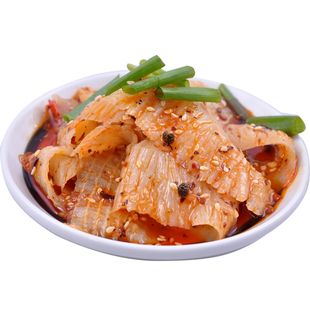  四川特产凉拌菜 凉菜 凉拌毛肚牛肚 红油肚片 麻辣味酸 新鲜现做