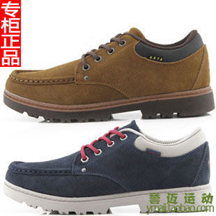 假1赔3】安踏徒步休闲鞋正品2014年春新款男鞋户外鞋11416625-2-3