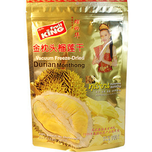  泰国进口 [特价]榴的华榴莲干100g 榴莲干中的精品