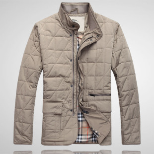  新款冬季巴宝莉男装棉衣 B家薄款棉服BURBERRY男式宽松加大码外套