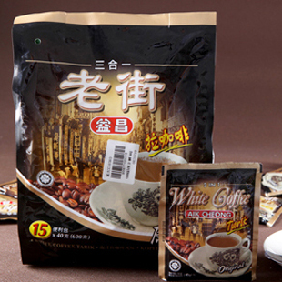  进口 益昌老街三合一白咖啡 南洋白咖啡原味 600g(650)g