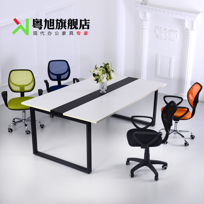 粤旭办公家具黑白会议桌 时尚现代简约型会议台 厂家直销 送货在类目 商业/办公家具, 办公家具, 办公桌, 会议桌中 - 来自Buy2taobao.com提供专业的淘宝代购服务