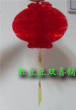  【团购】平安水晶透明塑料纸灯笼 结婚 庆典装饰