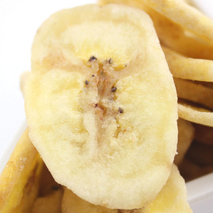  疯抢9.9元包邮进口特价零食非油炸菲律宾一级香蕉片香蕉干180g