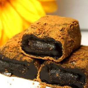  台湾进口 雪之恋 手造麻薯（黑糖口味）180g/盒 超Q 糯米丸子