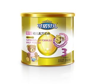  【新品上市】可诺贝儿  5优金钻系列1~3岁婴幼儿牛奶粉（350克）