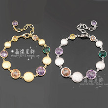 Bvlgari bvlgari stunning luxury Swarovski crystal bracelet imported from Korea