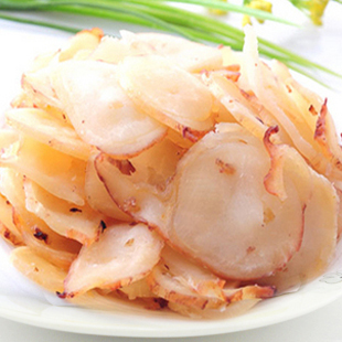  小美人 特产零食海鲜食品用果树栀烤出来的鱿鱼足片/章鱼片250g