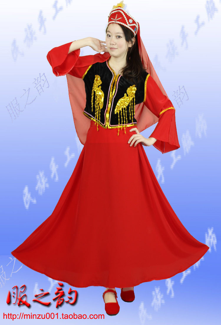 疆服装少数民族服装演出服装舞蹈服装<em>维吾尔</em>族