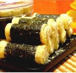  澳门正牌 车厘哥夫紫菜肉松蛋卷仔350g 江浙沪额满包 进口食品