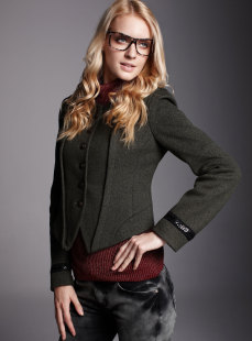 Dream ba Sally women's winter palace type's new military uniform suit jacket 037311473